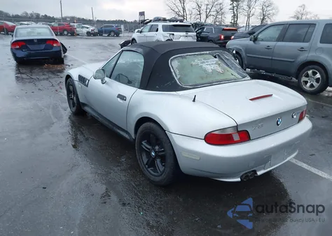 2001 BMW Z3 2.5I из США, поврежденный, VIN WBACN33451LM02740